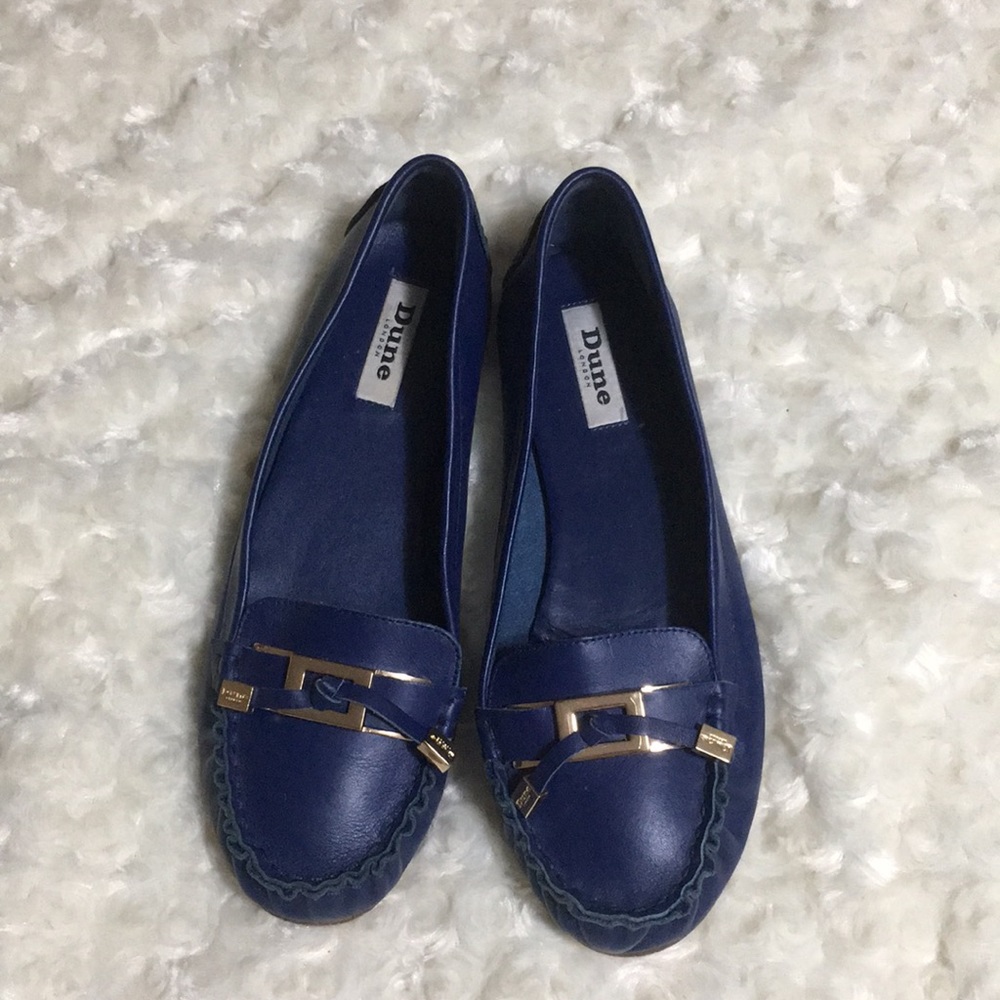 🌺🌺Dune Leather Loafers🌺🌺EUC🌺🌺